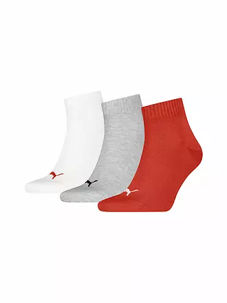 PUMA | Freizeitsocken Quarter Plain 3er Pkg. | 